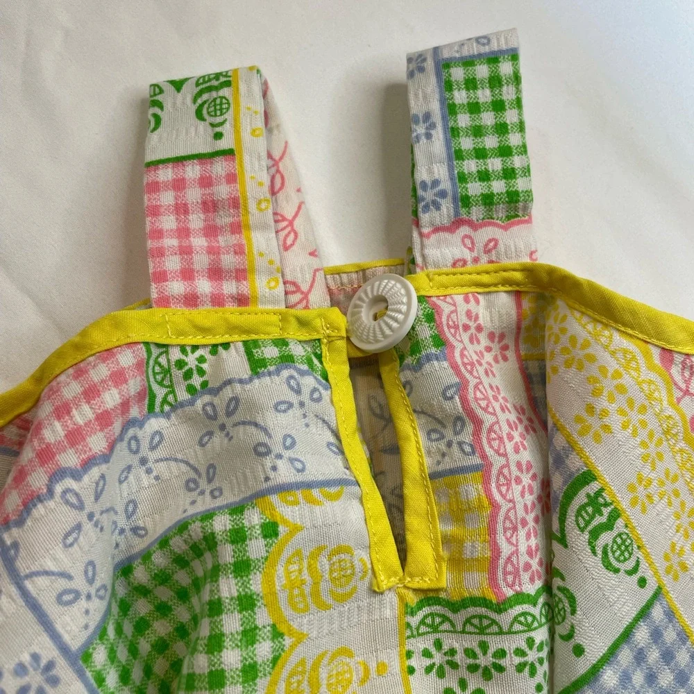 Colorful Patchwork Kids Dress